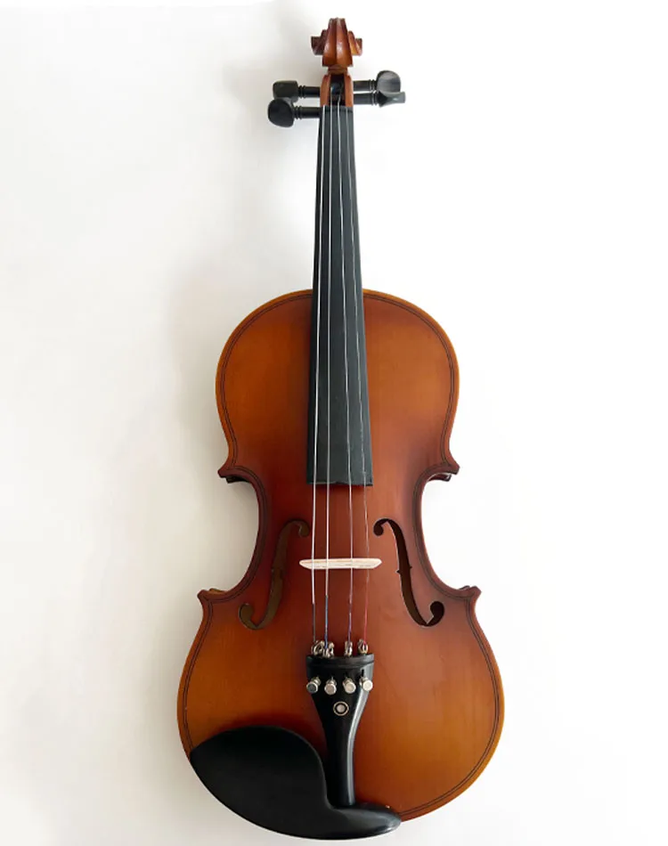 Wholesale China Cheapest Flame Maple Violin Kit Strings Manufacturer