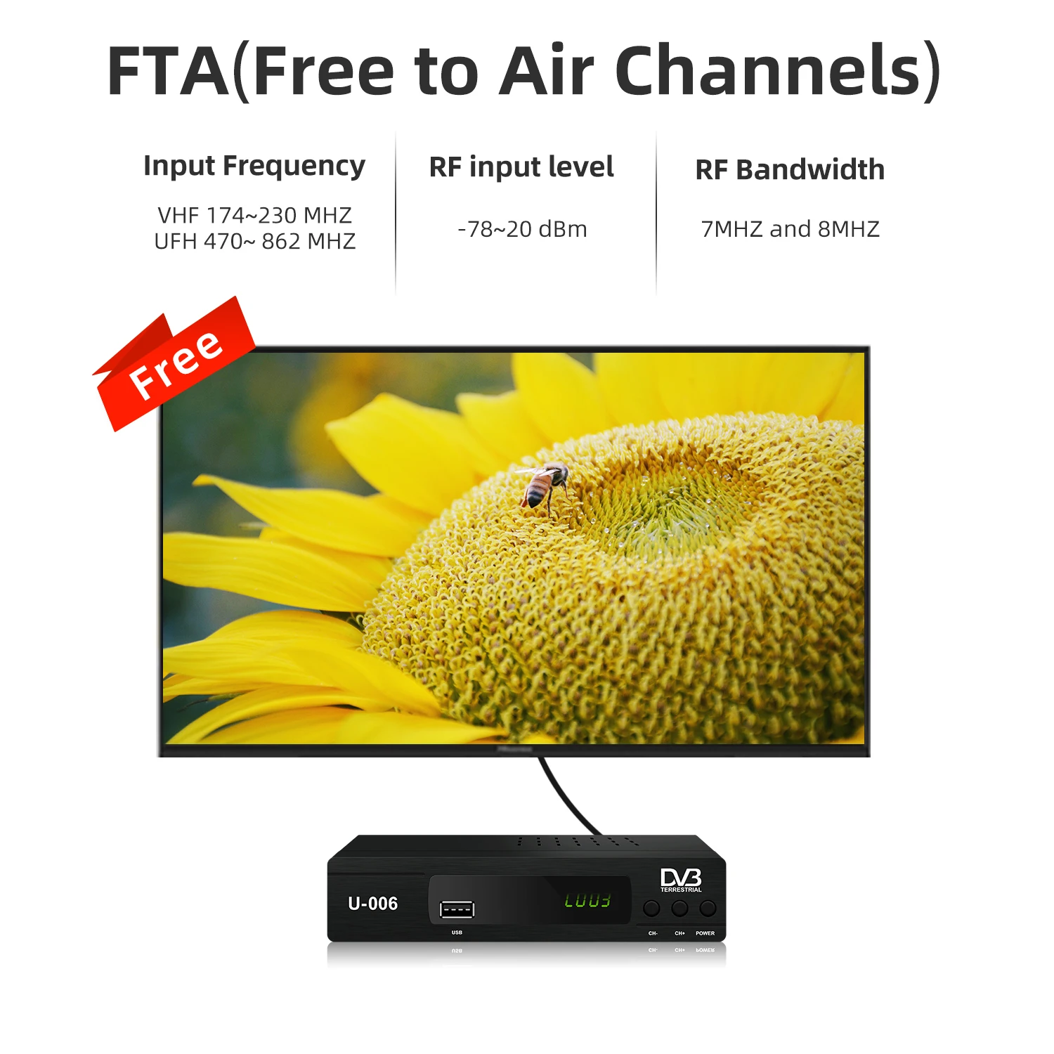 TV Channel Decoder Dvbt2 Terrestrial Digital TV Terrestrial Receiver Indonesia Dvb T2 Kaonsat DVB T2 Receiver
