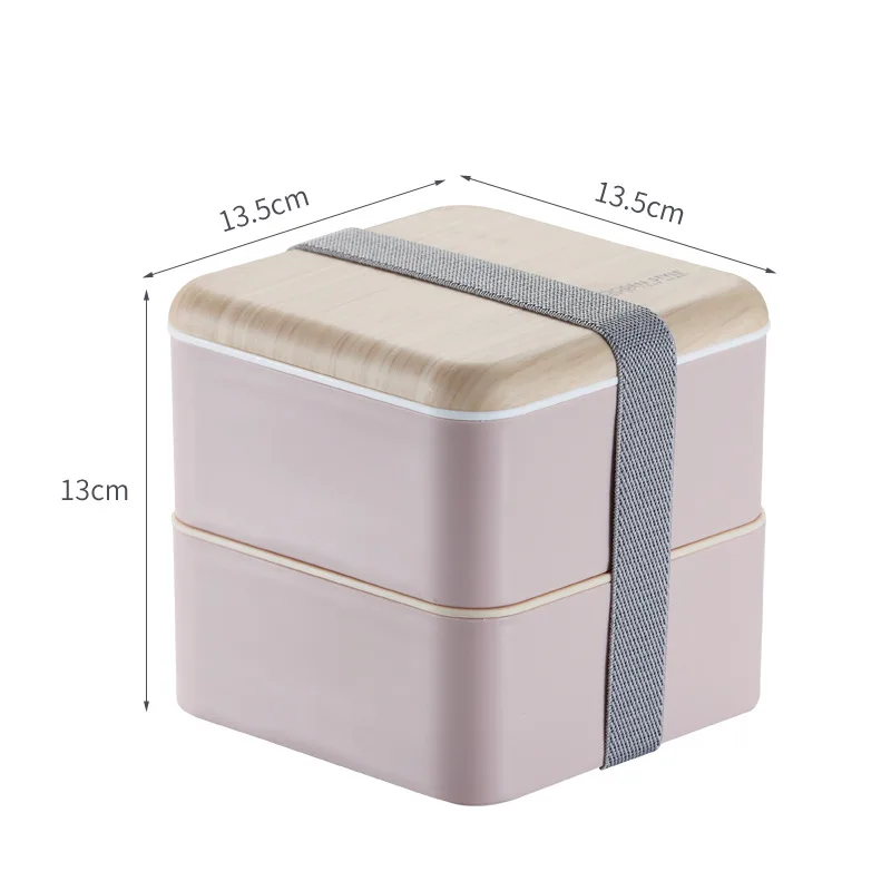 Kosuga 2 tiered square lunch box (L)