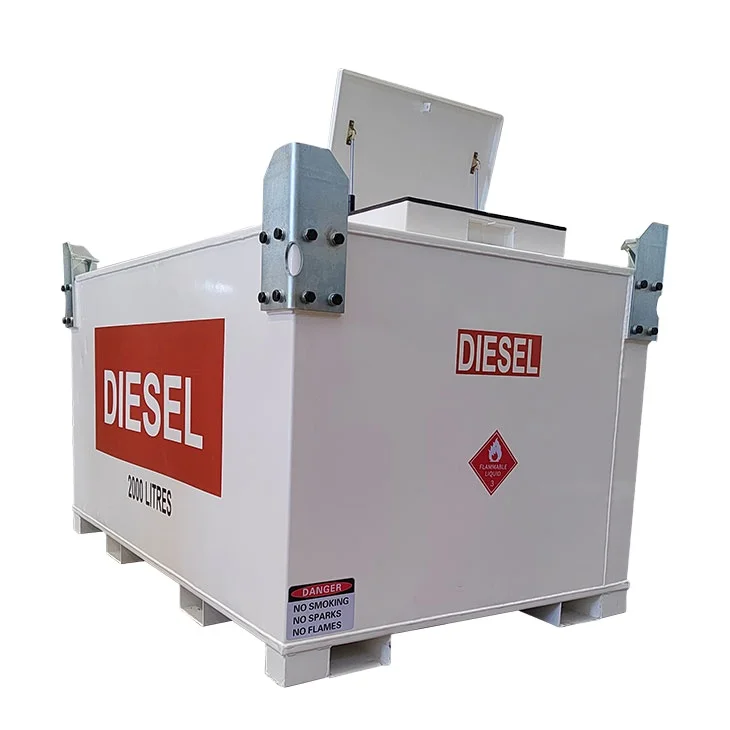 High Quality Double-Walled Portable Fuel Oil Diesel Tank for Retail Industries-Factory Price Chemical Storage Equipment