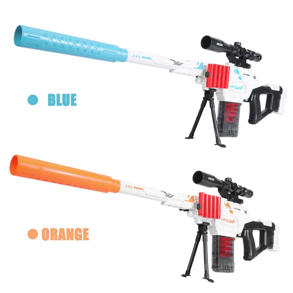 2022 New Toy Gun Manually Loaded  Shooting Game AWM Shell Throwing Soft Bullet Gun