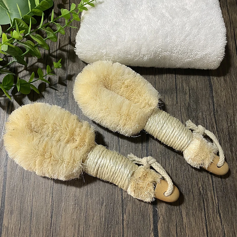 Hot Sell Reduce Cellulite Natural Sisal Bristle Japanese Cleaner Dry