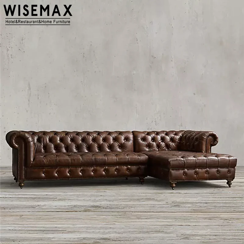 WISEMAX Modern American Retro Restaurant Diner Leather Bench Seat Booth Seating Sofa Restaurant Booths for l Shape Sofa Cover