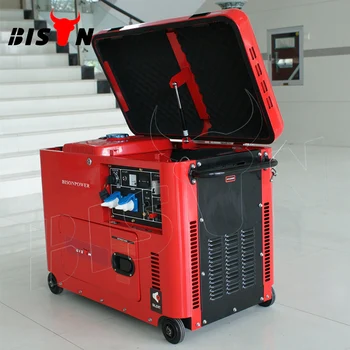 Bison Manufacturers 220V 240V Long Run Time 186Fa 5000W 5Kva Diesel Generator