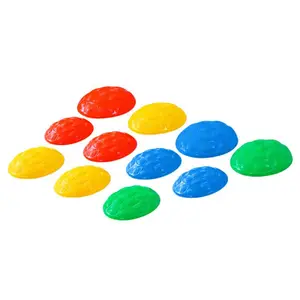 11Pcs Non-Slip Sensory Play Equipment Indoor Outdoor Balance Stepping Stones Kids' Educational Toys for Coordination Skills
