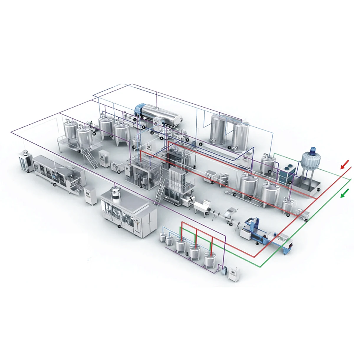 Factory Directly Supply Cheese Making Machines Industrial Yogurt Maker Equipment Price