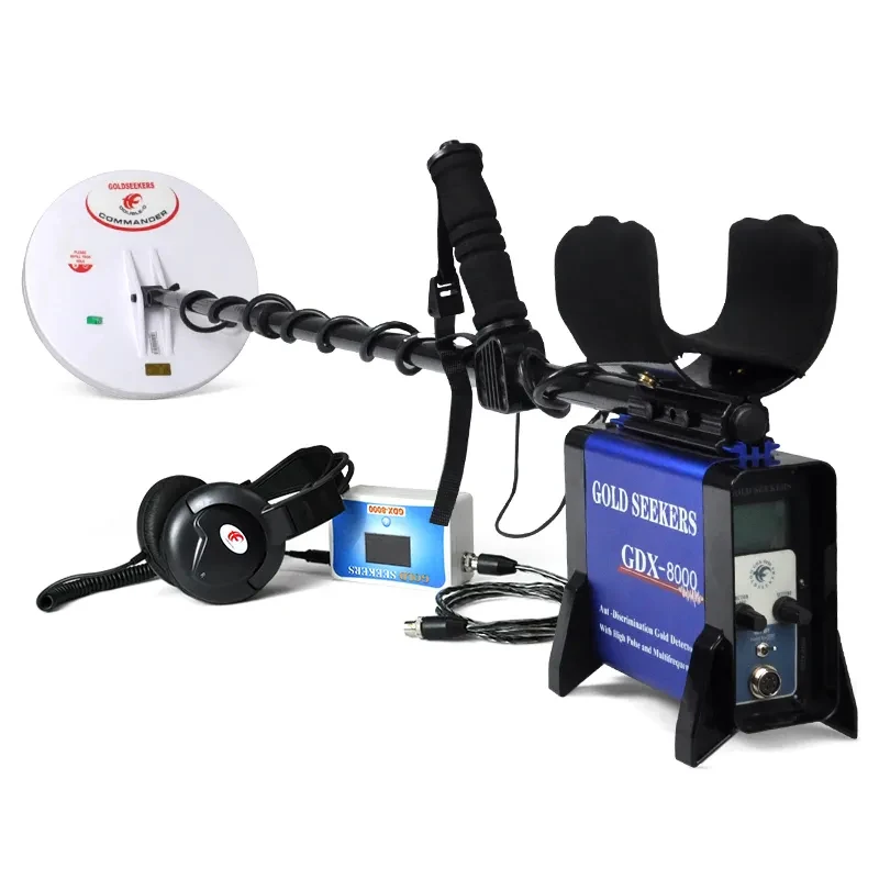 Professional Gold Detector Hand Held Underground Metal Detector Gdx 8000