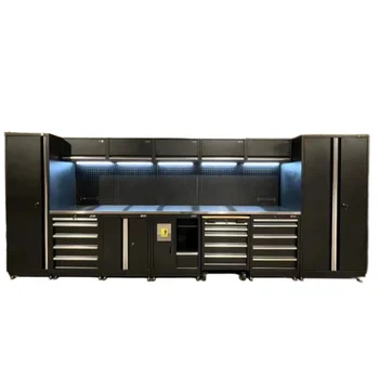 High Quality Metal Modular Garage Cabinet Storage System For Mechanic Garages Workshops Hobby Usage