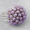 White gold + purple