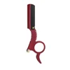 Red  Stainless Steel Shaving Blade Knife Razor