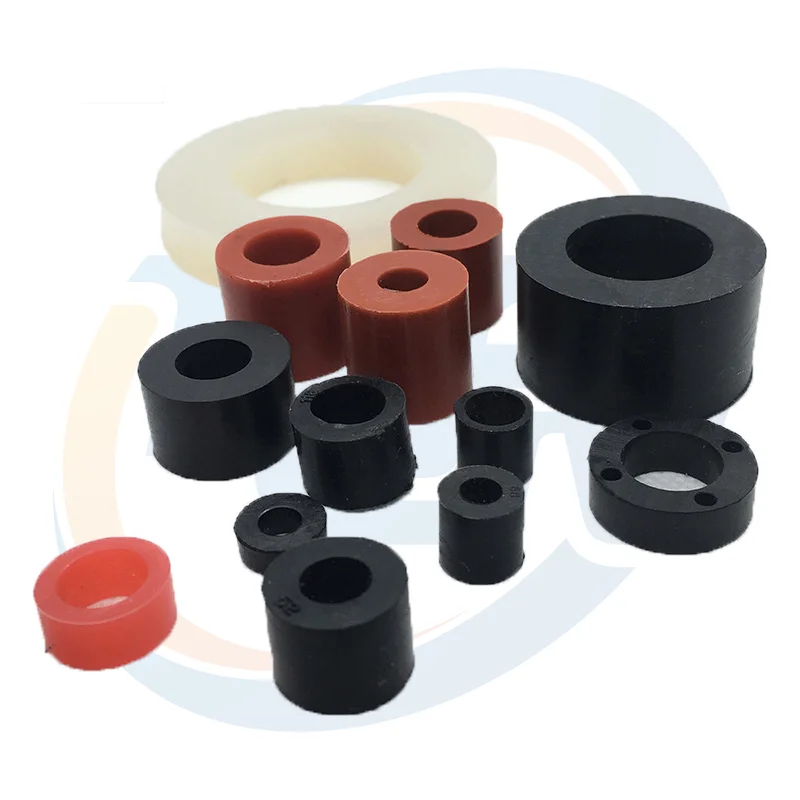 Longcheng Customize Molded Epdm Nbr Nitrile Rubber Bushing Coupling 