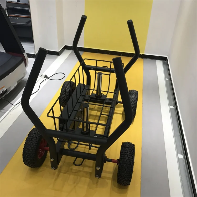 フィットネスパワートレーニングそりタンク商業そりプレートカート