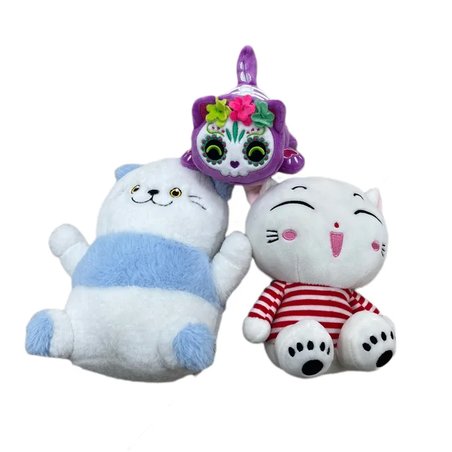 Hot Sale Custom Cartoon Animal Stuffed Doll Cute Soft Plush Toy for Kids Embroidered Super Soft PP Stress Relief for Christmas