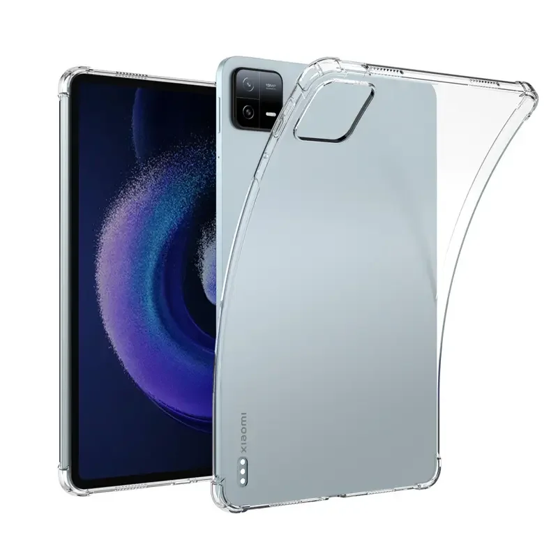 For Xiaomi Pad Case Clear Transparent Shockproof Air Cushion Soft  TPU Back Cover Shell for Xiaomi Pad Pro Inch