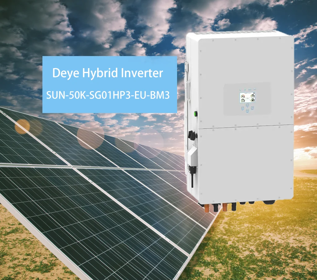 Most Popular Deye Hybrid 50kw 3 Phase Inverter Sun 50k Sg01hp3 Eu Bm4 For Commercial Solar 3753