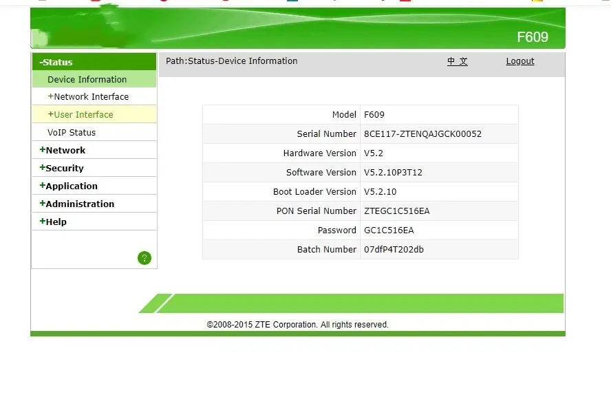 Brand New English Firmware F609 V5 2 Gpon Onu 4ge 1tel 1usb Zte F609 V3 Gpon Ont Zte F660 With Tr069 Buy Onu Gpon Wifi Zte F609 Zte F609 V3 Product On Alibaba Com