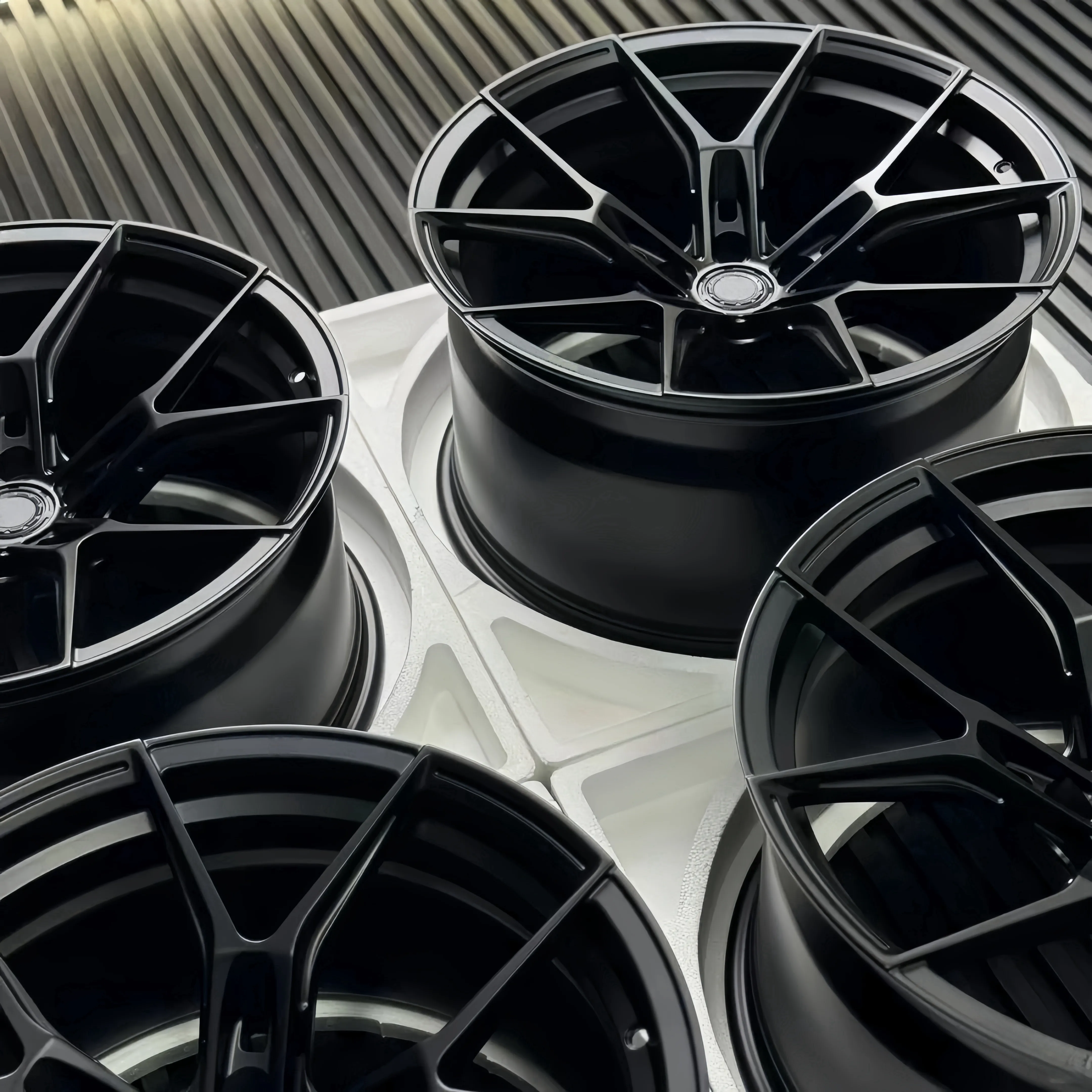 XINLAI Hot 1 Piece Deep Concave Forged Brushed Polished 5x120 5x112 5x114.3 18 19 20 21 22 Inch Wheel for Racing Car Wheel - Image 2