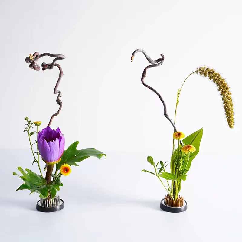 Wholesale High Quality Japanese Copper Material Ikebana Frog Flower Box