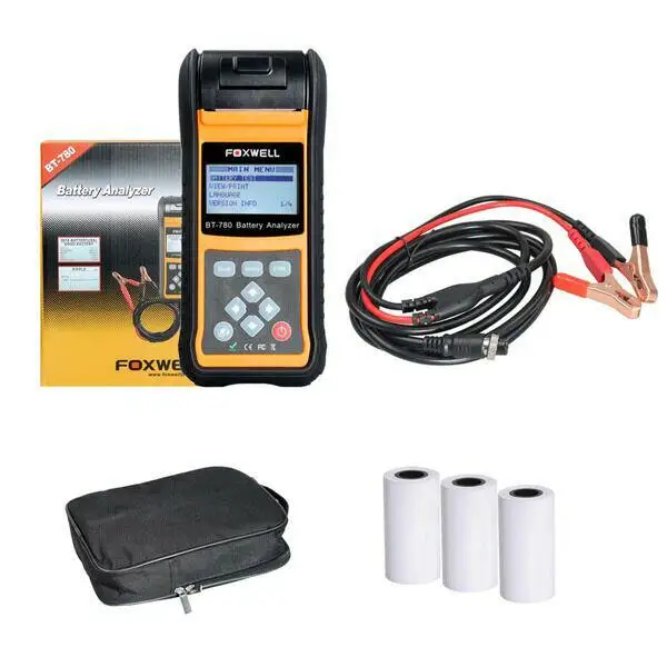Foxwell Car Battery Tester 12V Charge Accurate Status Check Diagnostic Tool UK 