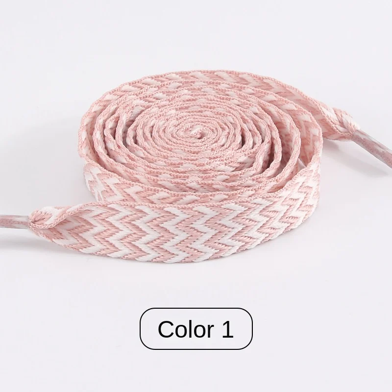 Мужские и женские ботинки для хлеба баскетбольная доска Модные цветные туфли со стрелками волнистые плоские шнурки