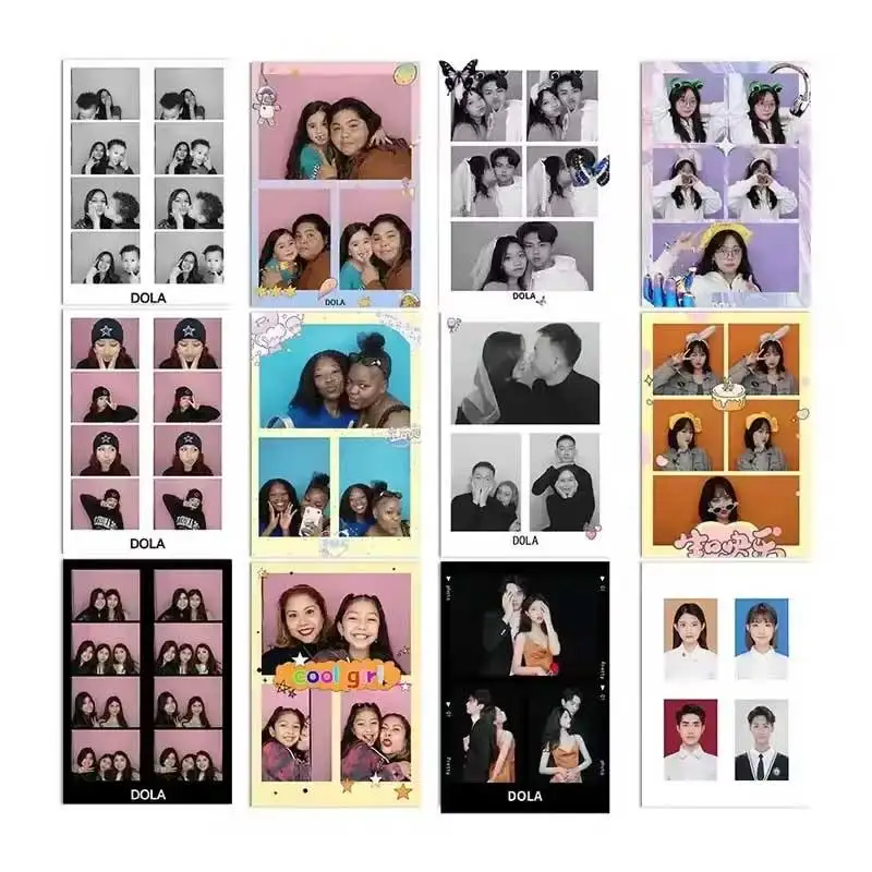 Photo Booth Printer PhotoBooth Customize Software Logo Shell Remote High Technology Supplier Vending Machine