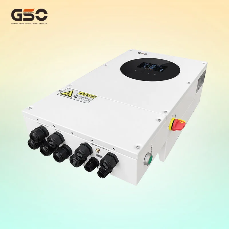 GSO Dependable Performance Hybrid Inverter Solar Inverter Mppt Solar 6000 Watt Pure Sine Wave Single Phase Inverter