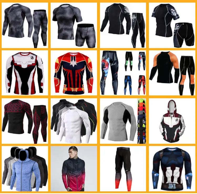 Quick Dry Compression Online T Shirt Printing Men'S Long Sleeve Compression Shirts For Sale What Should I Wear While811_voghion.com