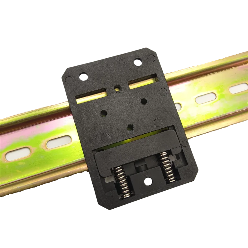 Aluminum Alloy Base Distribution Box Rail Buckle Mounting Bracket