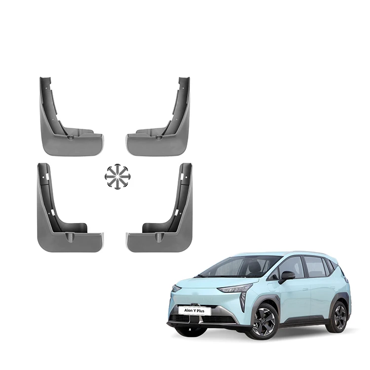 Parafanghi per Auto per GAC Aion Y Plus Accessori Parastinchi in Plastica PP Protezione Anteriore e Posteriore contro il Fango Accessorio Esterno per Auto