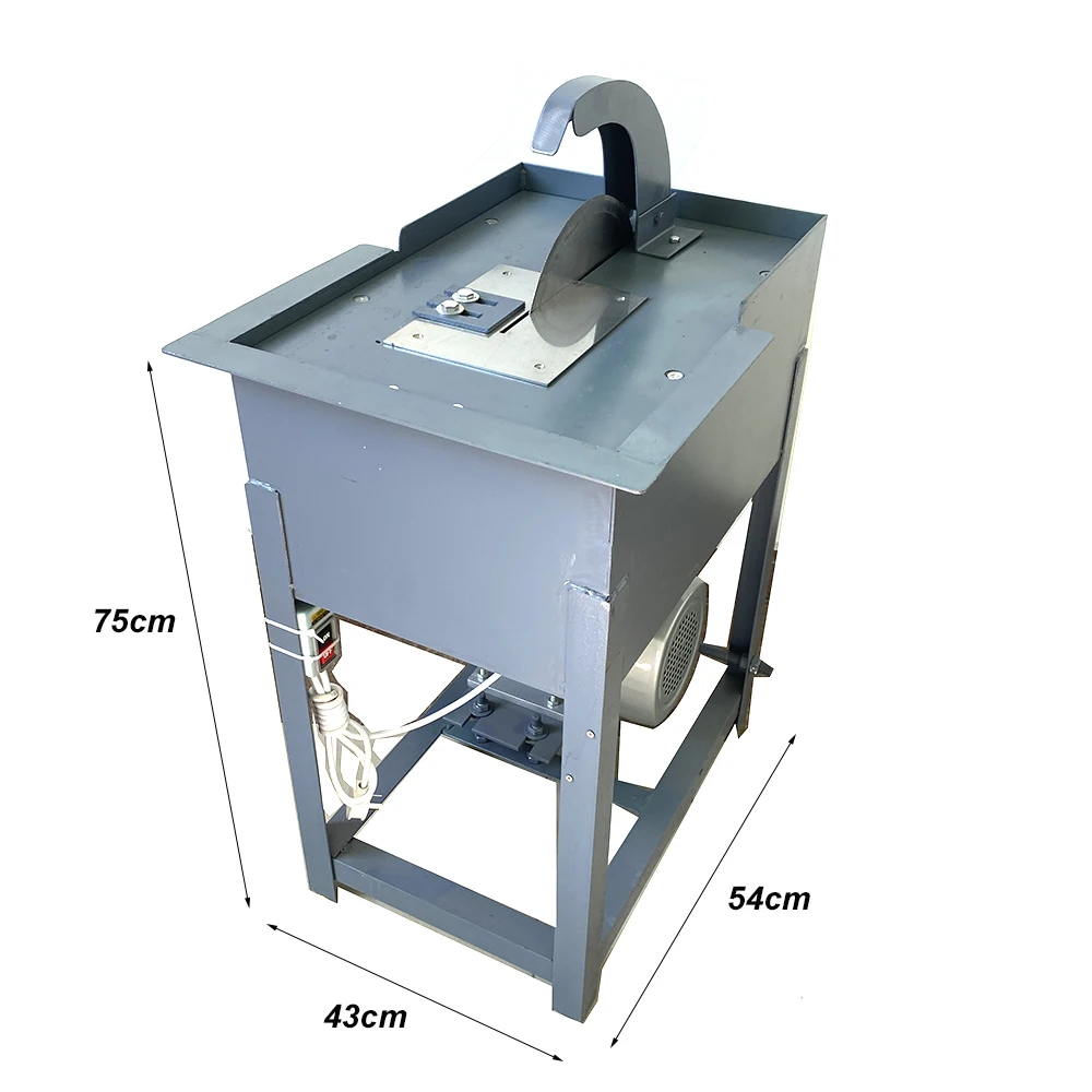 Kinway 12'' Lapidary Machine Multi Blade Stone Cutting Rock Cutting Saws for Stone Block Marble Granite Stone Cutting Machine