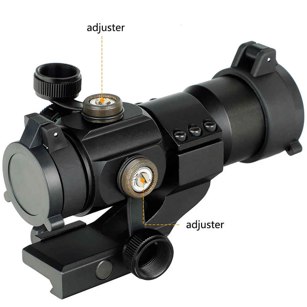 OEM ODM Green Red Dot Sight Hunting Optical Scope Reflex Scope 1x30 Red ...
