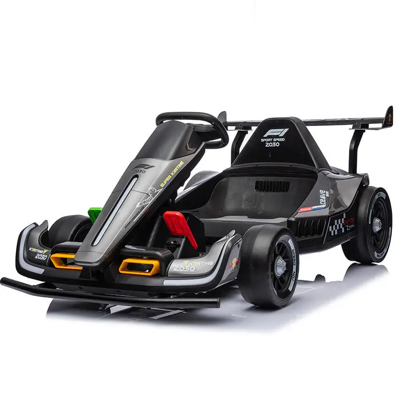 Factory Best Selling Go Kart for Kids Toy Drift Car Rechargeable Battery Operated Adults Can Ride Child Toy Electric Racing Car