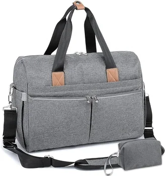 Haoen Large Baby Diaper Bag Weekender Travel Changing Bag for Travel Gym Hand Duffle Bag