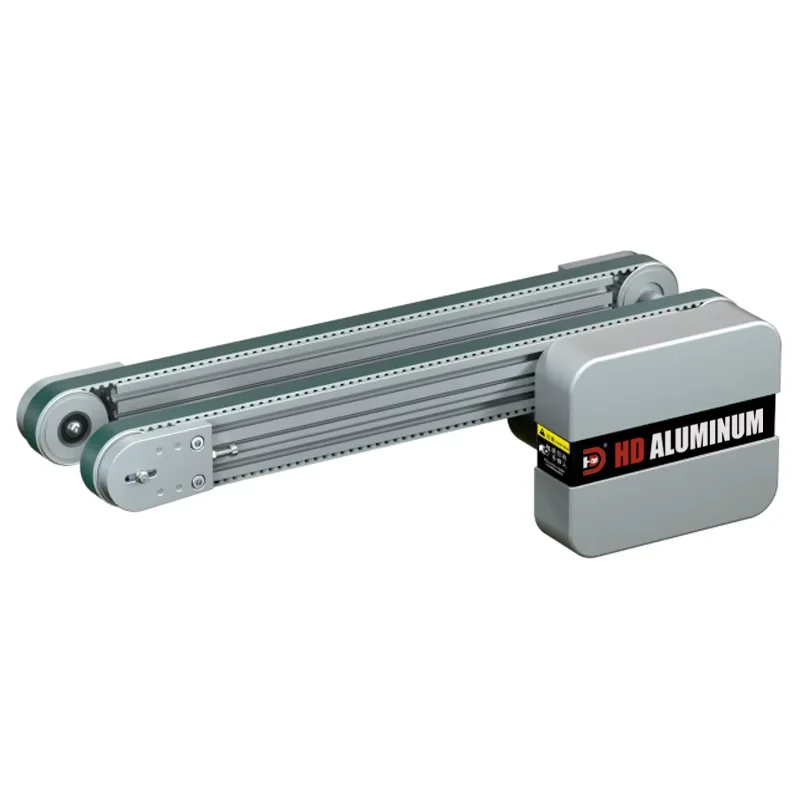 Precision Small Aluminum Synchronous Belt Conveyor Double-Row Micro for Automated Complete Factory Assembly Line Heat Sink