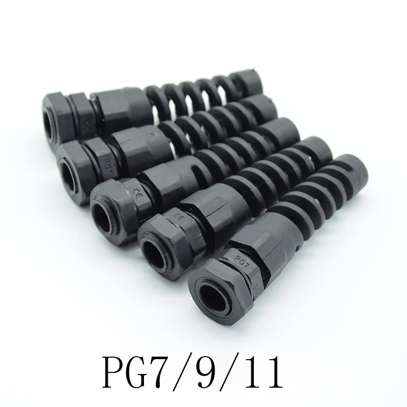 PG 7 / 1/4" NPT Gray Nylon Standard Dome Cable Gland | Cord Grip | Strain Relief CD07AA-GY | Sealcon