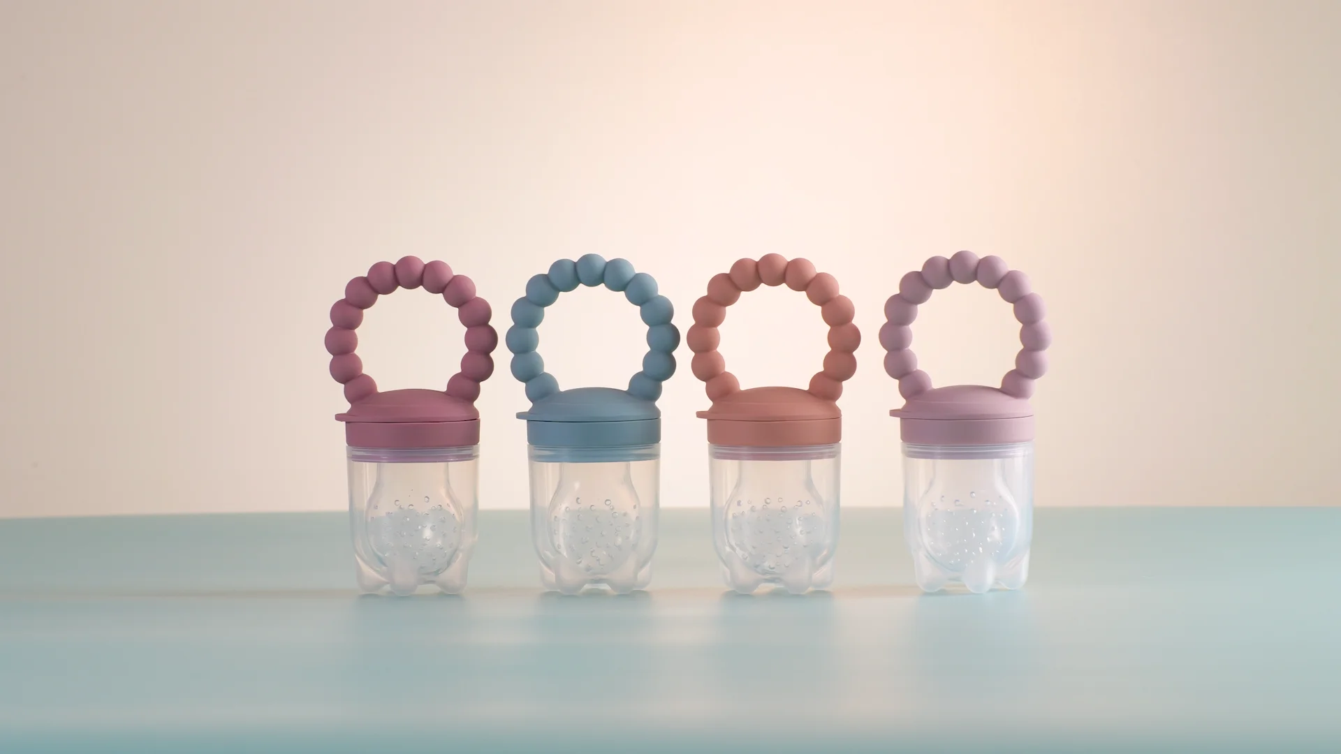 Baby Infant Teether Nipple Fruit Food Bite Silicone Teethers Safety