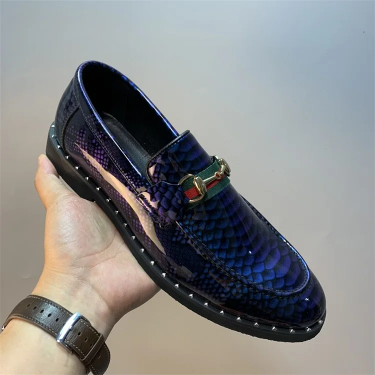 M5301 Used Shoes Factory Wholesale Leather Dress Shoes Warm For Men