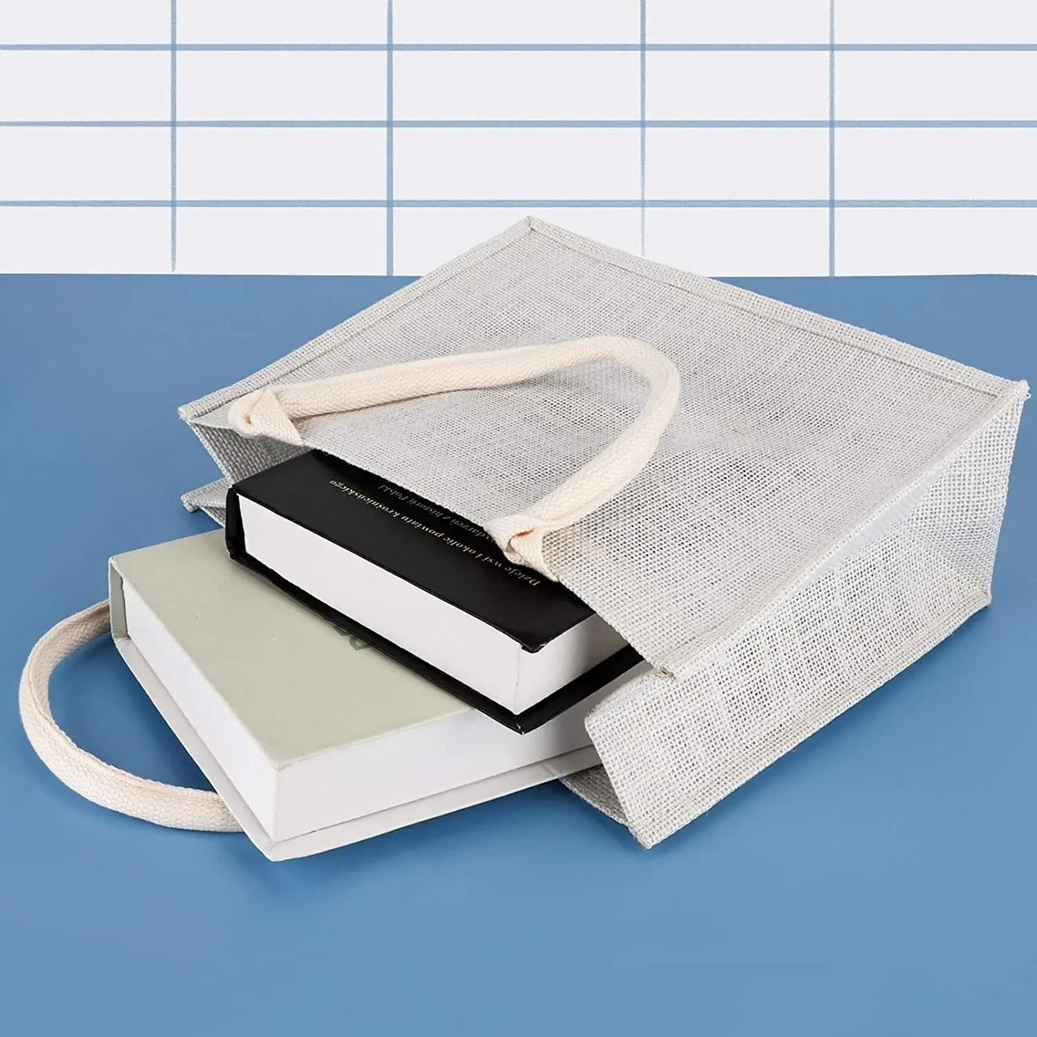 Оптовая продажа недорогих индивидуальных экологичных джутовых тоторных сумок-шопперов