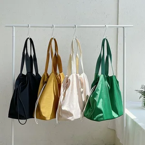 Customizable logo Fashion Casual Women's Handbag Creative Women's Shoulder Bag Large Capacity Nylon Tote Bags