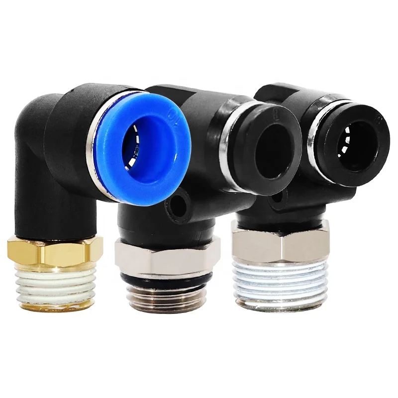 Plastic Pneumatic Fittings - Quick Connect & Elbow Joints