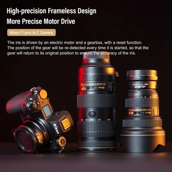 VILTROX NF-Z Adapter for Nikon Z Camera Mount Adapter Auto Focus Full Frame Lens Adapter Untuk Nikon Z6II Z7 Z50 Z30 Z9 ZFC detail image