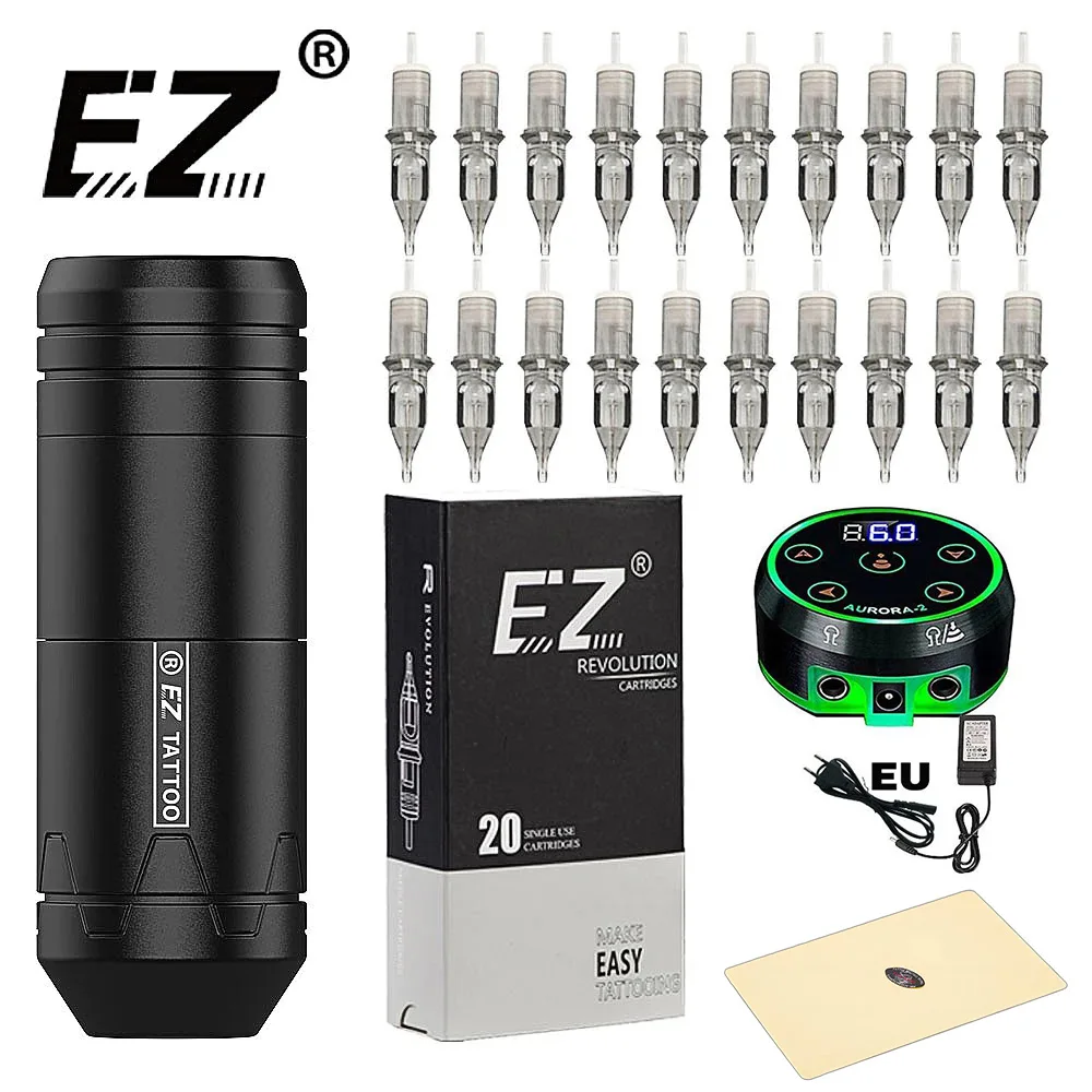 EZ Tattoo Dagger V3 ペンマシンキット - パーマネントタトゥーマシン