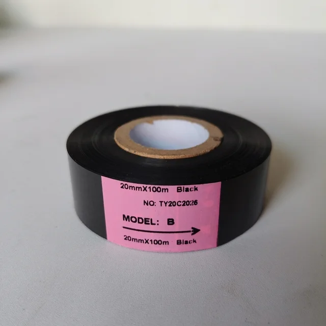 HP501 Ribbon Coding Machine MODEL: B 20 Mm*100m Xiamen Tianyi TANE Coding Machine Ribbon Carbon Ribbon Date Ink Ribbon