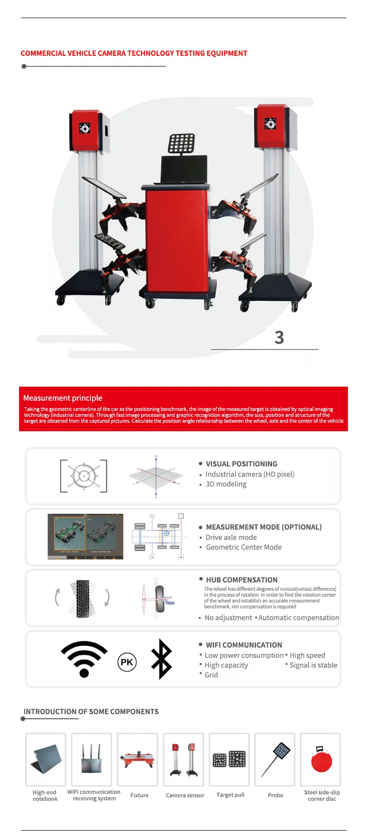 Industrial Camera 3D Car Wheel Balancer Alignment Machine Equipment ...