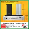 300W amplifier, 120W speaker columns x2