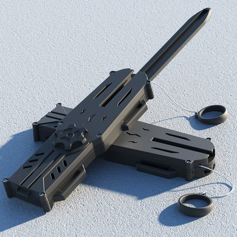 New 2024 Assassin Cuff Arrow Turnip Knife Retractable Sword Turnip Sword Loeb Catapult Shrinkable Kids Toy Ninja Sword Toy