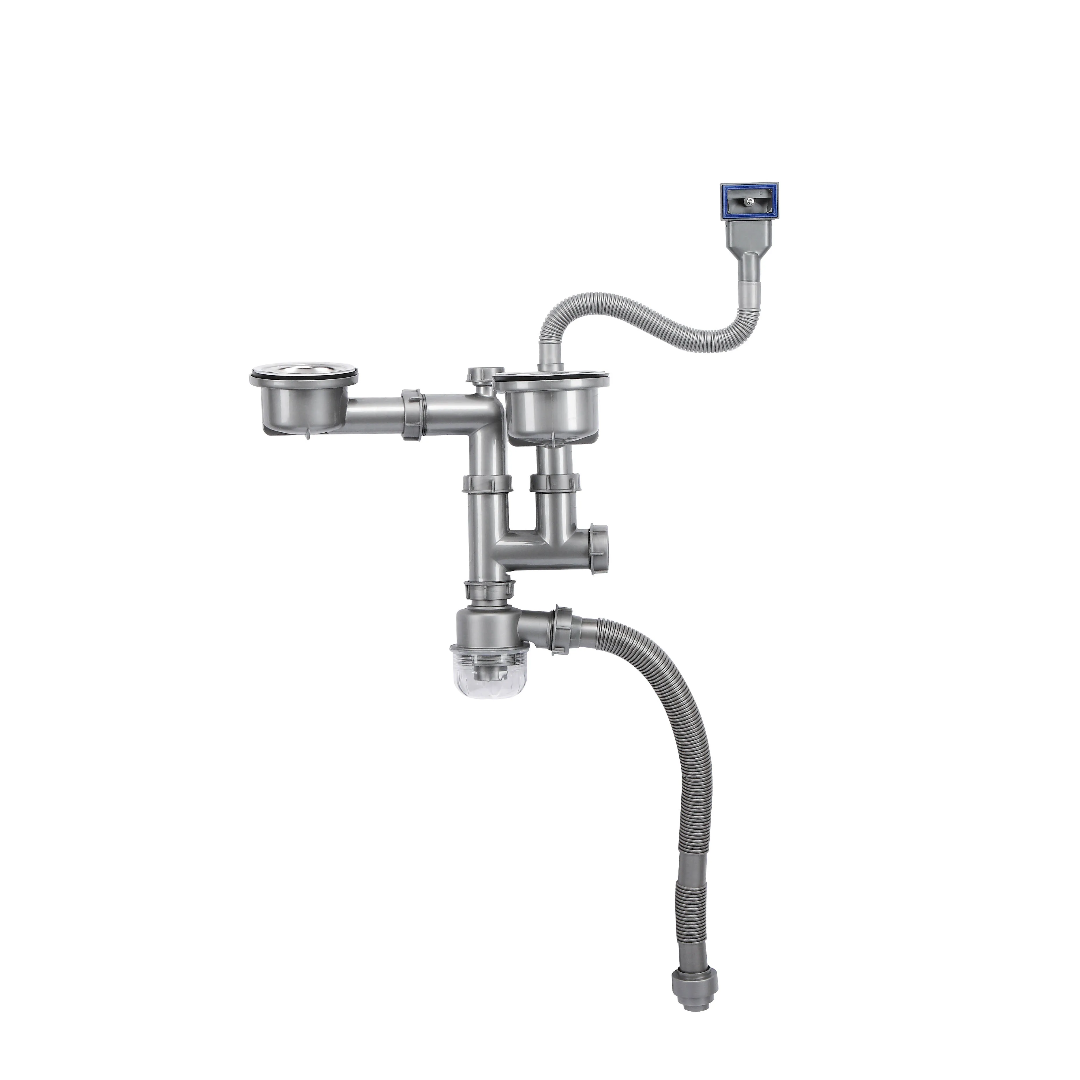 New Arrival Space Saving Design  Stainless Steel   Kitchen Sink  Drainer  Rear-Mounted  Sink Drain Strainer