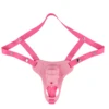Cinturón elástico rosa