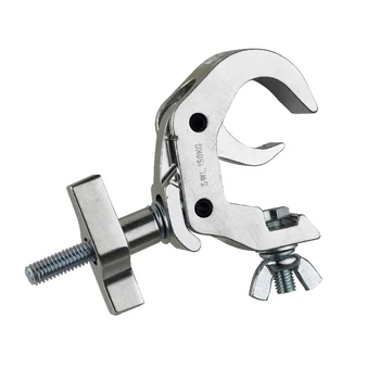 Silver stage light fast clamp for regular truss tube OD 50mm(2.0")