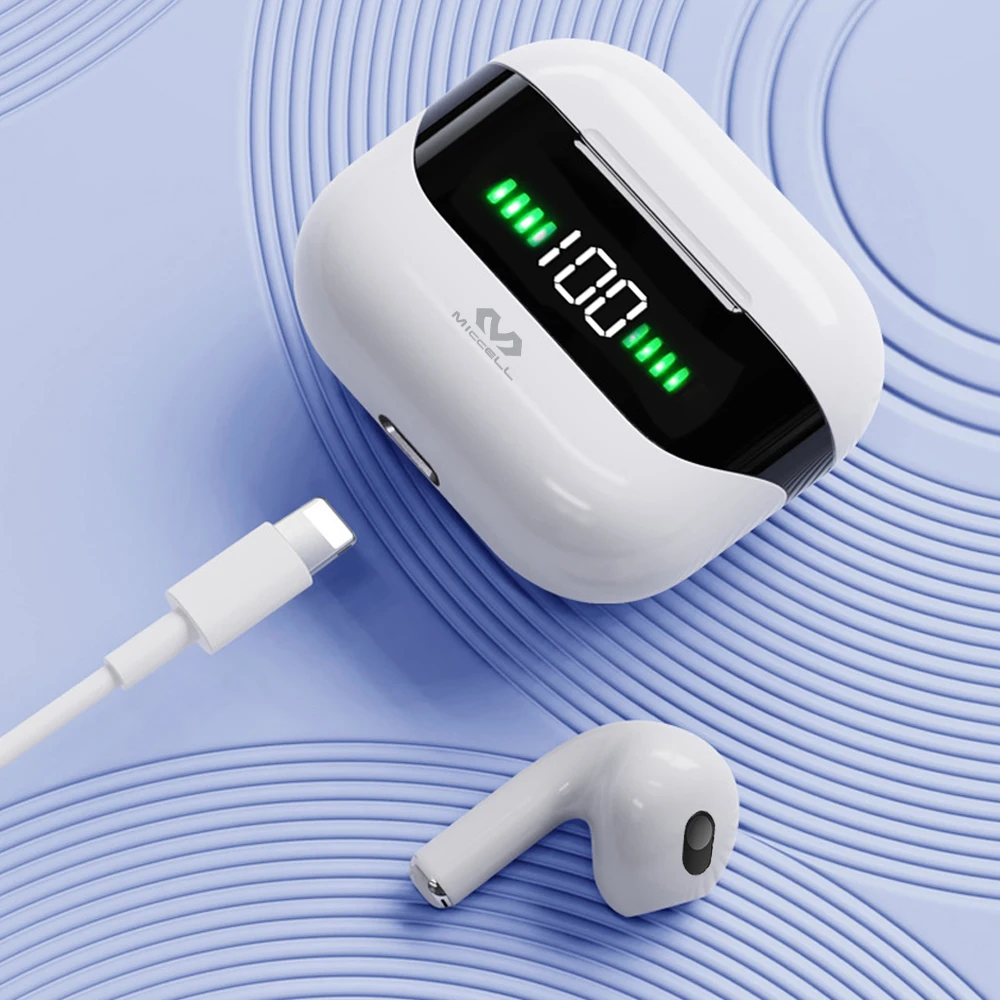 Наушники для любителей игр, светодиодные TWS-наушники для xiaomi